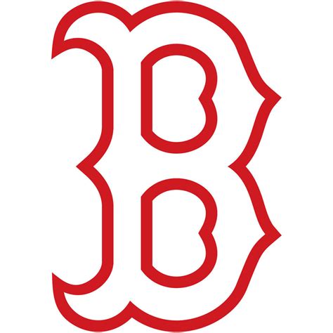 red b baseball logo